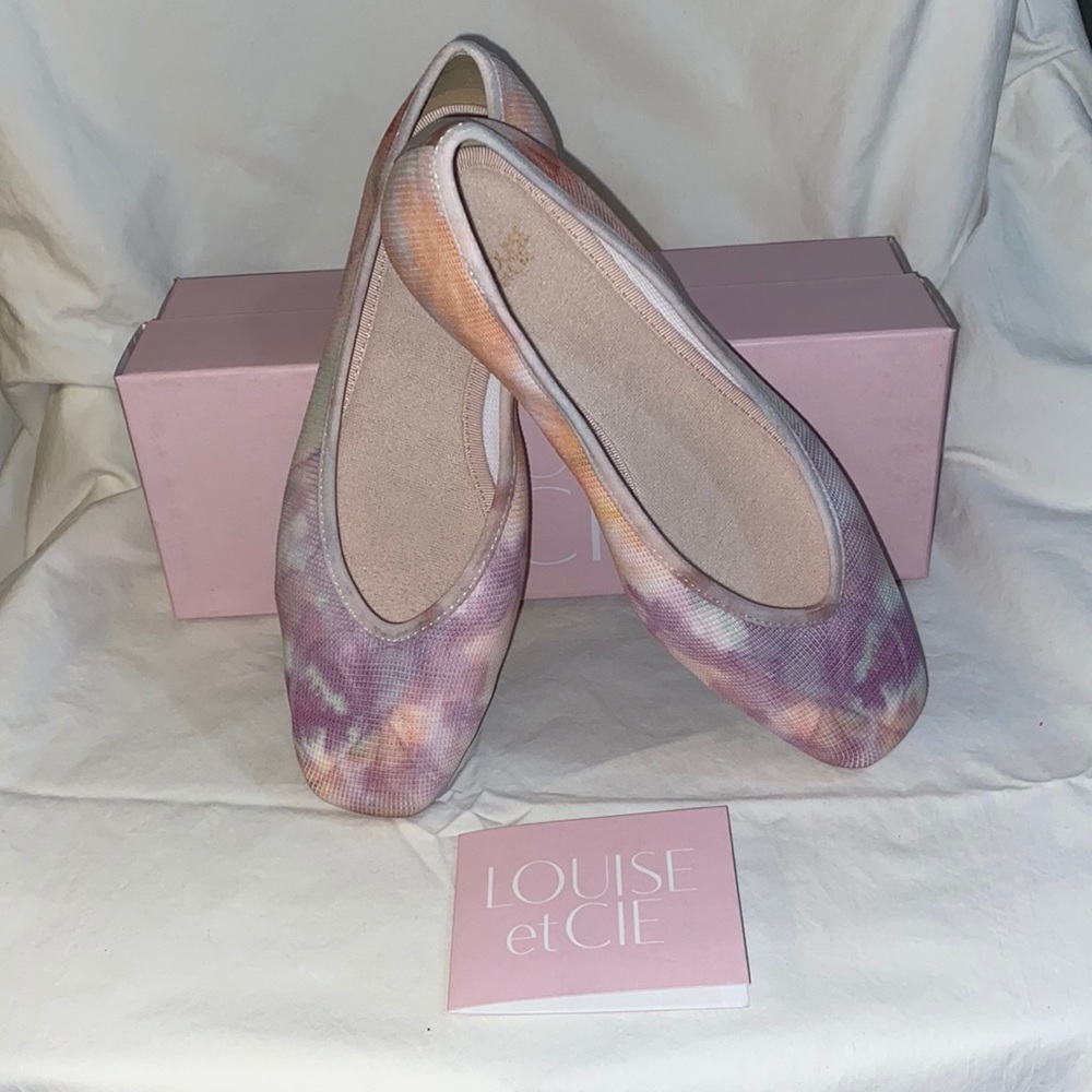 Louise et Cie Lo-Alyah Flats Tydye Multi Size 8.5